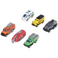 thumbnail image 1 of 6pcs 1:64 Alloy Diecast Vehicle Model Simulated Exquisite Car Model Toy Collection Gift for Children, 1 of 4