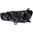 thumbnail image 2 of CarLights360: For 2008 - 2015 MITSUBISHI LANCER Headlight Assembly Passenger Side HID Type Black Housing - Replacement for MI2503148 | 8301C364, 8301B074, 2 of 4