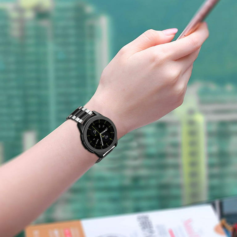 Ceramic+Metal Strap For Samsung Galaxy watch 5 40/44mm/watch5 Pro 45mm  Bracelet