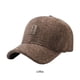 thumbnail image 3 of Guardurnaity Manténgase cómodo y a la moda con la gorra de béisbol de invierno para hombres Gorra de béisbol de invierno con orejeras Sombreros Café, 3 of 6