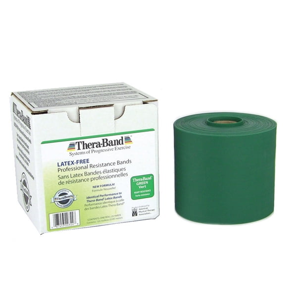 TheraBand Professional Non Latex Resistance Bands 25 Yard Roll theraband-professional-non-latex-resistance-bands-25-yard-roll