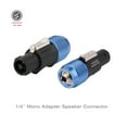 thumbnail image 4 of Jiasound Speakon to 1/4 inches Adapter  High Quality Audio Cable  Connector,  1/4 inches Female to NL4FC Male Speakon Connector, 4 of 6