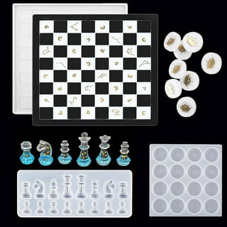 Chess Mold For Resin Silicone Chess Resin Mold Chess Crystal Epoxy