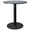 Black, variant on LeisureMod Round Dining Table with MDF Top and Powder-Coated Round Steel Base with Brushed Gold Accents Kitchen Table, Seats 2-3 Person for Modern Home and Kitchen Vail Collection