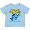thumbnail image 3 of Inktastic Grandpa's Fishing Buddy (blue) Boys or Girls Toddler T-Shirt, 3 of 5
