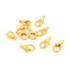 Uxcell 16mm Gold Tone Lobster Trigger Claw Clasps Jewelry DIY Connector Kits 10 Pcs