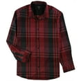 thumbnail image 2 of NEW Red Truffle Mens Size Medium M Button Down Plaid Shirt, 2 of 2
