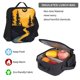 thumbnail image 5 of Disketp Sunset River Pine Trees Mochila Estampada de Gran Capacidad con Lonchera y Estuche, Set de 3 Piezas para Estudiantes, 5 of 7