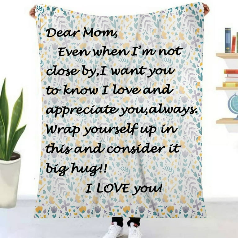 Blanket Gift ideas For Mom, Christmas Gifts For Mom, I Am, Mothers