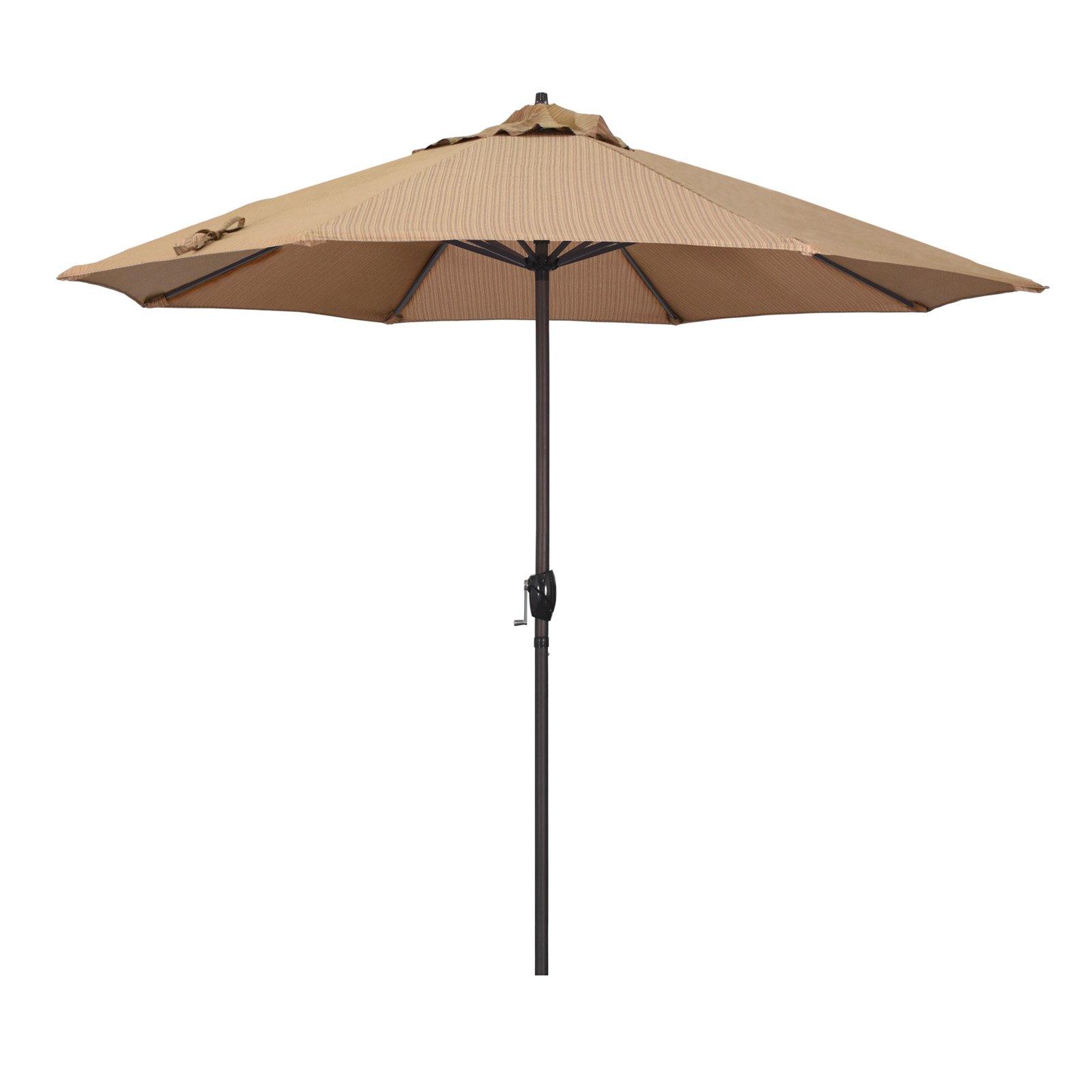 California Umbrella 9 Ft Aluminum Auto Tilt Olefin Patio Umbrella Walmart Com Walmart Com
