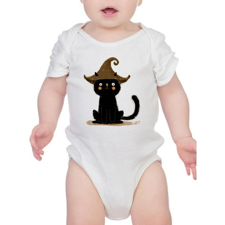 

Cute Black Cat W Witch Hat Bodysuit Infant -Image by Shutterstock 6 Months