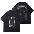 thumbnail image 5 of Peso Pluma Exodo Tour Merch Vintage Wash Tee Summer Fashion Streetwear Short Sleeve T-shirts Crewneck, 5 of 5