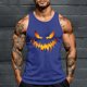 thumbnail image 1 of Camiseta sin mangas de cuello redondo para hombre, con estampado de Halloween, cuello redondo, estilo informal, deportiva, para hombre, 1 of 5