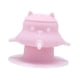 thumbnail image 5 of Biberón de silicona para recién nacidos con cuatro boquillas y tazón elevado para leche. Rosa, 5 of 9
