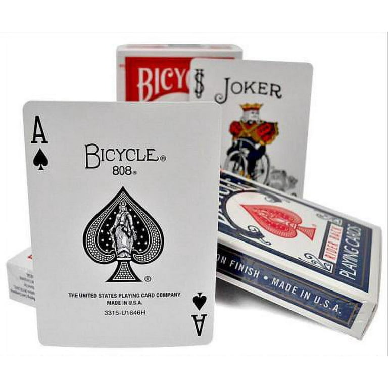  2 Decks Bicycle Rider Back 808 Standard Poker Playing