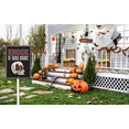 thumbnail image 2 of Eveokoki Halloween Yard Sign Knock If You Dare Decorations Yard Signs Decorative Garden Stakes Aluminum Outdoor Lawn Signs for Halloween Party Yard Lawn Garden Decorations, 2 of 5