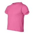 thumbnail image 2 of Couver 5-Pack Toddler Baby Girls Boys Cotton Jersey Short-Sleeve T-Shirt, Activewear, Raspberry, 2T, 2 of 5