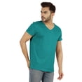 thumbnail image 3 of Inkmeso V Neck T-Shirt Mens Basic Shirts Casual Cotton Short Sleeve Tee Shirts, 3 of 7