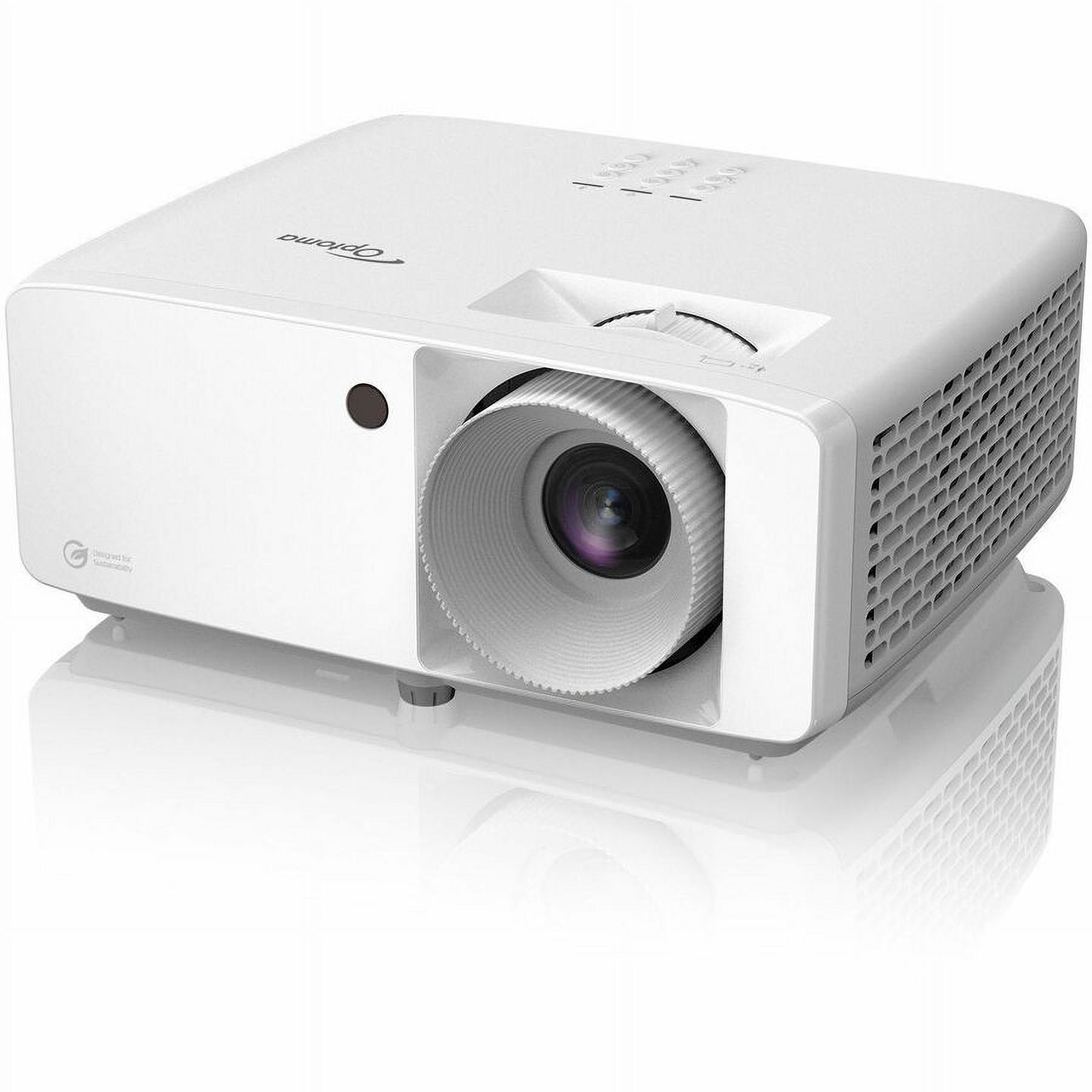 Optoma ZH520 3D DLP Projector - 16:9 - Portable - High Dynamic Range (HDR) - Front - 1080p - 30000 Hour Normal Mode - 3,000,000:1 - 5500 lm - HDMI - USB - Network (RJ-45) - Conference Room, Board R...