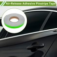 thumbnail image 2 of Unique Bargains Universal 164.04ft x 0.79In Air-Release Adhesive Pinstripe Tape Reflective Automotive Pinstriping Tape Grass Green, 2 of 6
