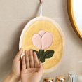 thumbnail image 1 of TIMIFIS Fruit Plate Adorably Crafted Floral Inspired Super Absorbent Hand Towel for Kitchen and Bathroom Use Complete with A Convenient Hanging Loop Kitchen Gadgets, 1 of 6