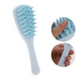 thumbnail image 4 of Unique Bargains 1 Pc Long Handle Massage Hair Brush for Head Massage 8.46"x2.76"x1.18" Lake Blue, 4 of 6