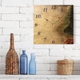 thumbnail image 6 of Gobi Desert Wall Clock Square Clock Decoration Creative Clock Dual Use Black Pointer 7.78in, 6 of 10