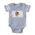 thumbnail image 1 of CafePress - Flag Of Illinois - Cute Infant Baby Football Bodysuit, 1 of 1