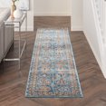 thumbnail image 2 of Nourison Concerto Transitional Persian Indoor Area Rug Blue/Multi 2'2" x 10', 2 of 7