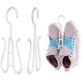thumbnail image 2 of nipocaio 4 Pieces Shoe Holder Shoe Rack Shoe Hanger Drying Rack Shoe Hook Shoe Storage Rack Bike Shoe Holder , White, 2 of 4