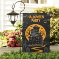 thumbnail image 3 of Trick Or Treat Halloween Candy Double Sided Burlap Garden Flag Happy Halloween Outdoor Yard Flag 12" x 18", 3 of 4