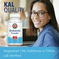 thumbnail image 4 of KAL Dolomite Powder | Natural Calcium & Magnesium Source | Bone & Heart Health Support | Fast-Acting | 16oz, 90 Serv., 4 of 6