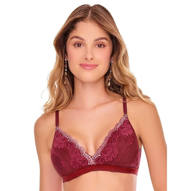 Bra triangular Discreción Ilusión 70120 rojo 36C