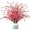 Rose Red, variant on 4 Pcs Artificial Cherry Blossom Flower,Faux Cherry Flowers 39 Inch Peach Branches Arrangement for Home Wedding Table Vase Spring Decor,Vase Not Included(White).