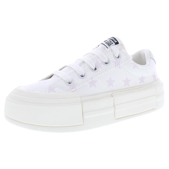 Converse Chuck Taylor All Star Cruise Ox Platform Unisex Shoes Size 7, Color: White/Shy Flamingo/White