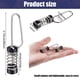 thumbnail image 3 of Sidaley Clips de 4 Uds. De acero inoxidable resistente, Clip para barco marino, asta de bandera, líneas de drizas, accesorios de Hardware, Bombillas para automóviles, 3 of 6