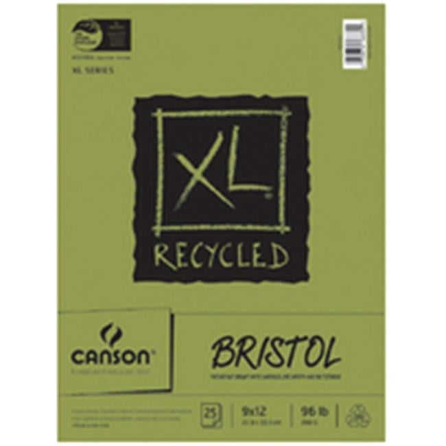 Blocco Canson XL Series Bristol 48,3x61 Cm - Carta Liscia 260g Per Inchiostro, Pennarelli E Matite, 25 Fogli