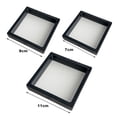 thumbnail image 5 of Tnobhg 3Pcs Clear Jewelry Box Set PE Film Unbreakable Multifunctional Storage Boxes for Necklace Bracelet Ring Display, 5 of 7