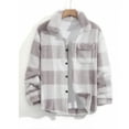 thumbnail image 3 of 2025 Turn-Down Collar Jacket Men Fleece Thick Casual Coat Youth Versatile Plush Top Trendy, 3 of 4
