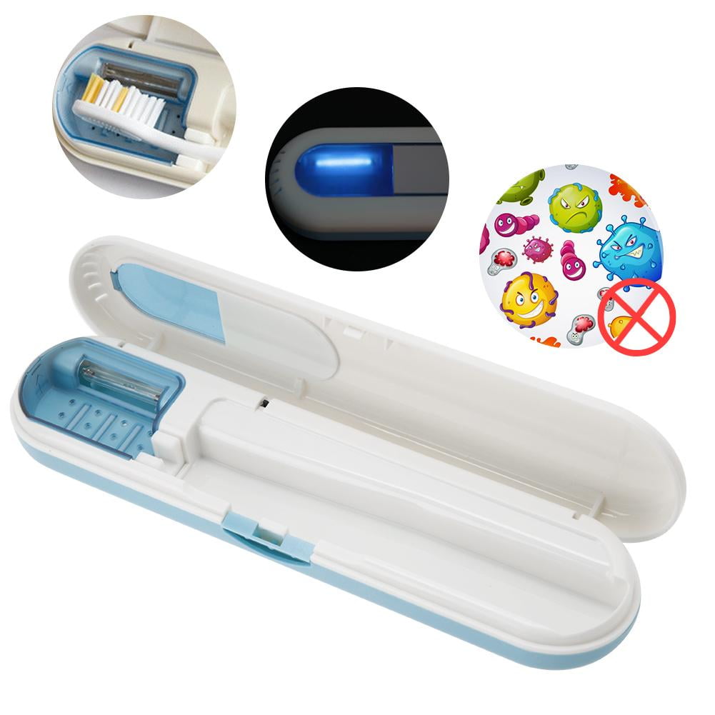 FAGINEY Toothbrush Sterilizer Box, Toothbrush Sanitizer,UV Toothbrush