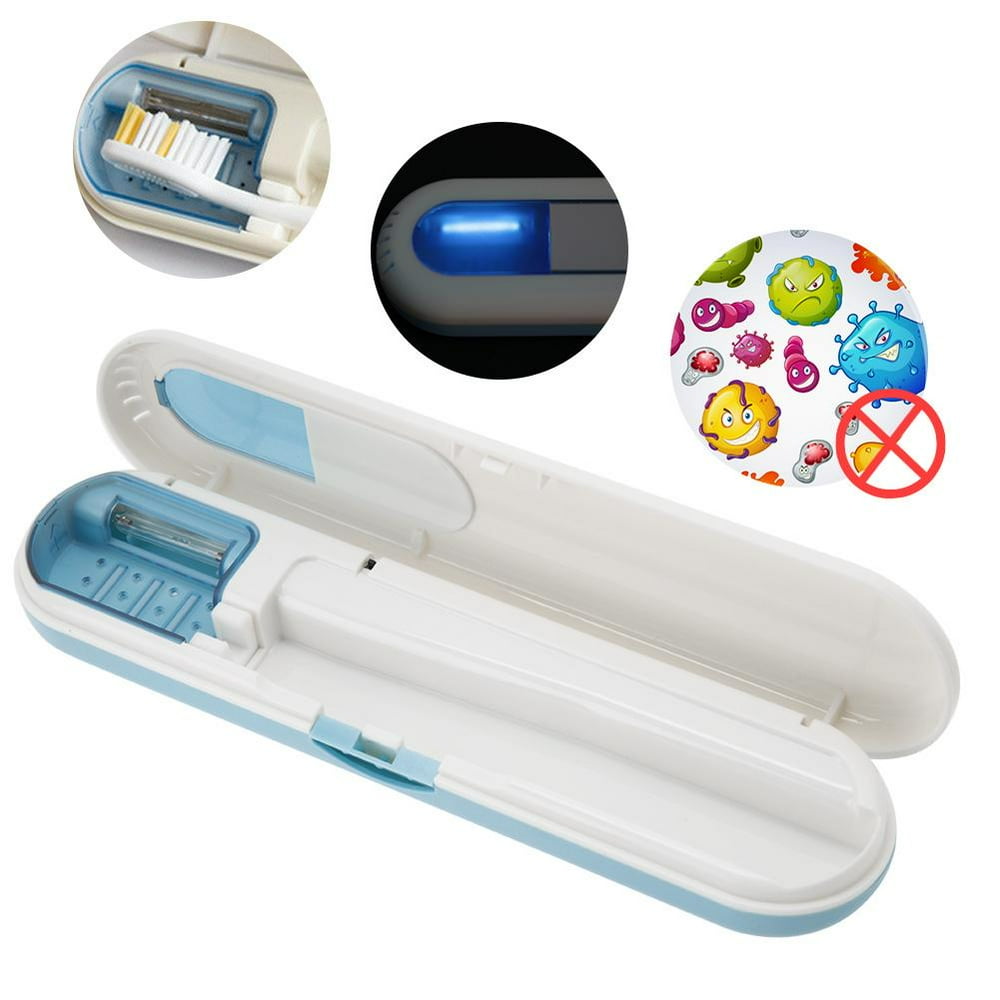 FAGINEY Toothbrush Sterilizer Box, Toothbrush Sanitizer,UV Toothbrush
