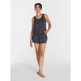 thumbnail image 3 of Joyspun Women's Tank Top and Shorts Pajama Set, 2-Piece, Sizes XS-3X, 3 of 7