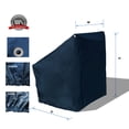 thumbnail image 3 of EliteShield Boat Center Console Cover Small Size Fits Up To 36"W X 24"D X 42"H Navy Color, 3 of 3