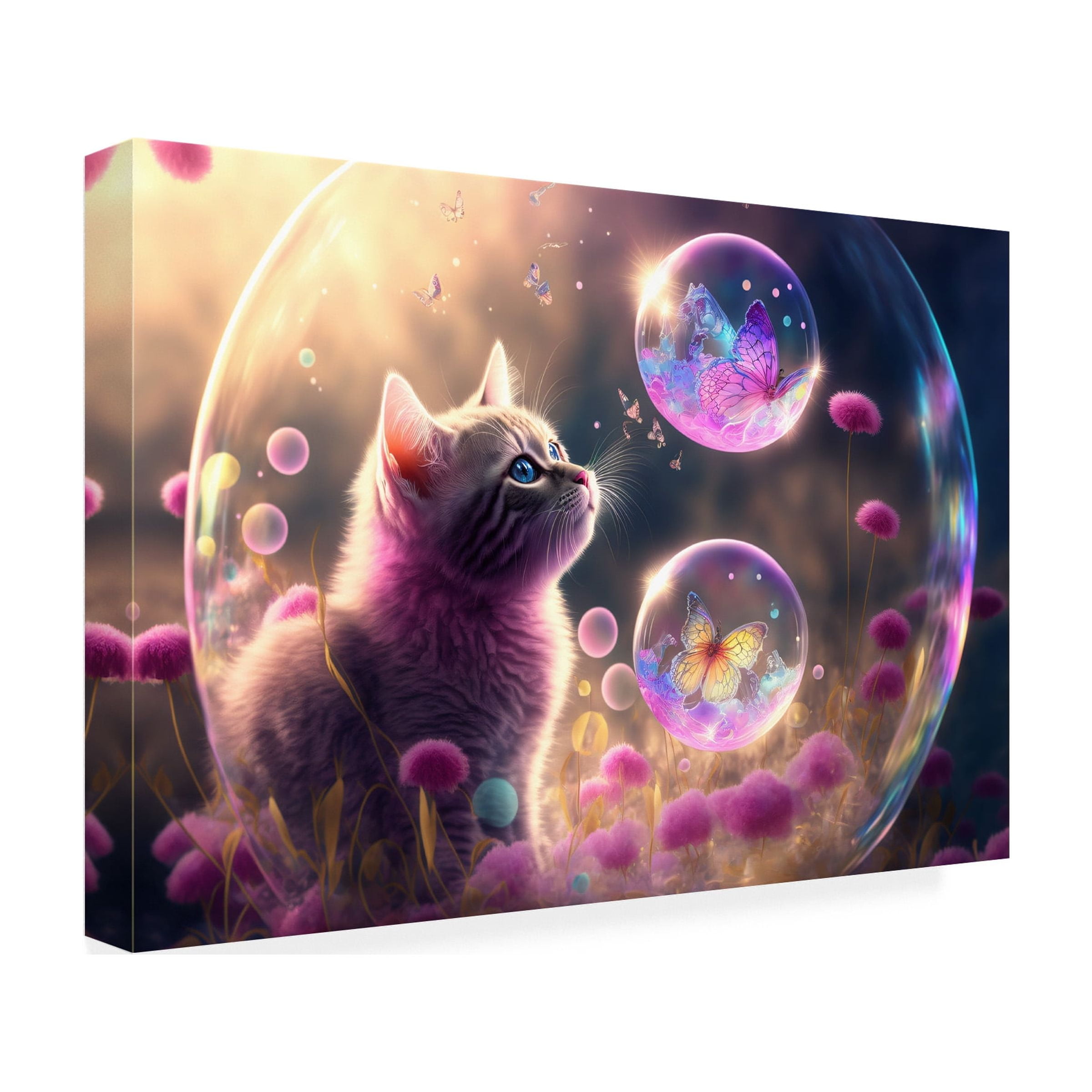 Canvas Wall Art - Ray Heere 'Mystical Morning 10' Wall Art for Living Room, Bedroom, or Office DÃ©cor by Trademark Fine Art - 19 x 12 Inches