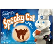 Pillsbury Ready To Bake Spooky Cat Shape Sugar Cookie Dough, 11 Oz., 24 Count