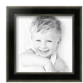 thumbnail image 2 of ArtToFrames 9" x 9" Black Panel With Silver Lip Picture Frame, 9x9 inch Multi Wood Poster Frame (WOM-5093), 2 Pack, 2 of 6