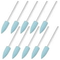 thumbnail image 1 of Uxcell Juego de Ruedas de Pulido de Silicona en Paquete de 10, 0.23 Pulgadas(6mm) Diámetro, Bits de Lijado para Herramienta Rotativa 600 Granos [Azul Claro], 1 of 1