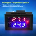 thumbnail image 4 of Con Sensor -50 Grados Celsius - 110 Grados Celsius Controlador De Temperatura, Interruptor De Temperatura, Para Caja De Equipo Sistema De Aire Acondicionado Control De Temperatura OTVIAP Temperature Controller, 4 of 8