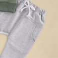 thumbnail image 4 of Farysays Baby Boy Clothes DAD'S Little DUDE Long Sleeve Top And Pants 2-Piece Track Suit Set Toddler Outfit, 4 of 5