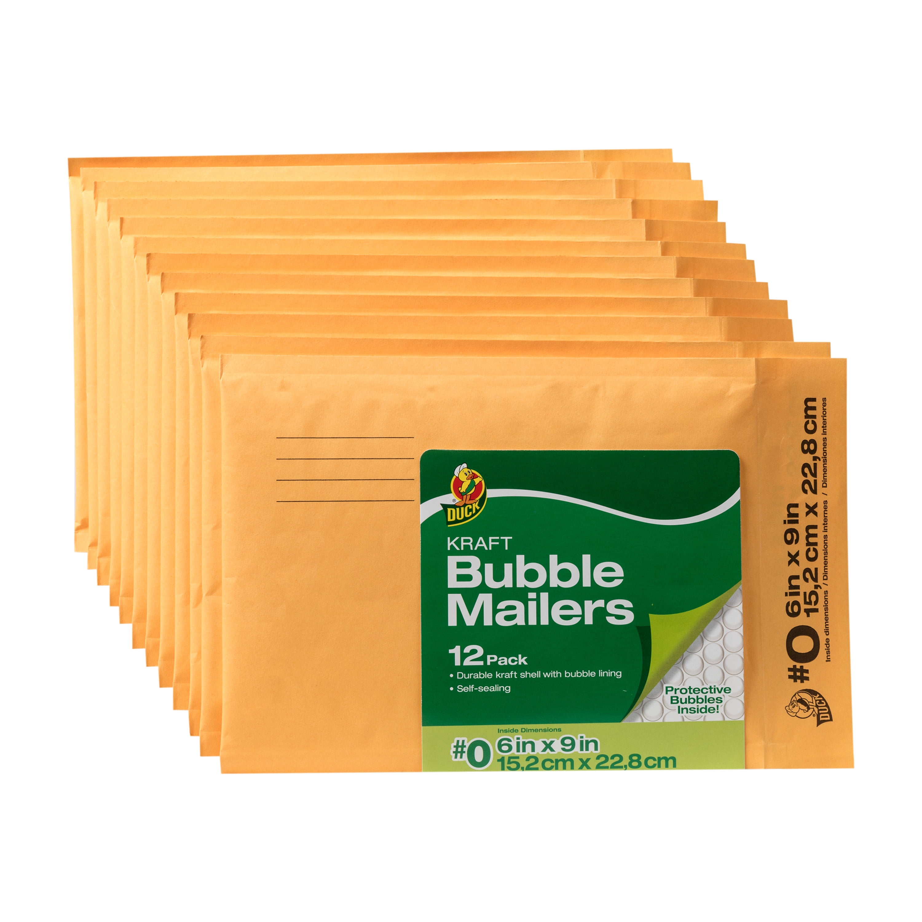 Yens® 400 #5 Kraft Bubble Padded Envelopes Mailers 10.5 X 16 